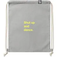 Gary Mash GARY MASH Gym Bag Shut up and dance. aus extra robuster Biobaumwolle – Produktbild 1 von 1