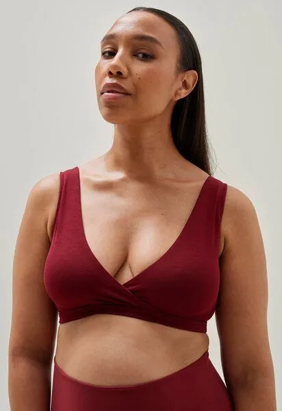 Boob Boob Still-BH: The Go-To BH, Dark red, – Produktbild 1 von 4