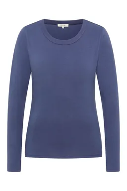 Tranquillo Tranquillo Jersey-Shirt Tildaa aus Biobaumwolle - crown blue – Produktbild 1 von 1