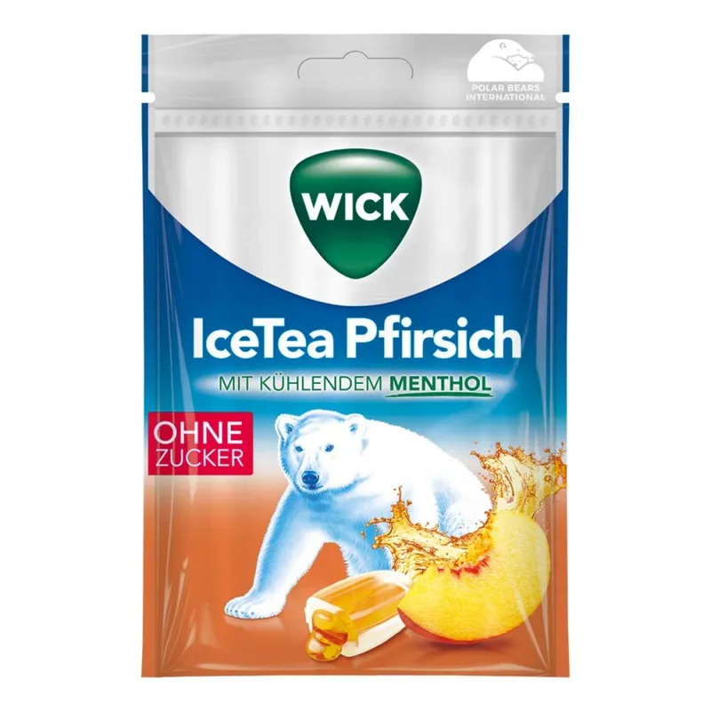 Wick Wick IceTea Pfirsich ohne Zucker 72g 16 – Produktbild 1 von 1