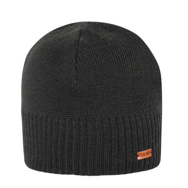 Pure pure by Bauer Pure pure by Bauer Pure Pure Unisex halb Beanie Mütze reine kbT-Schurwolle, Anthrazit (grau), – Produktbild 1 von 1