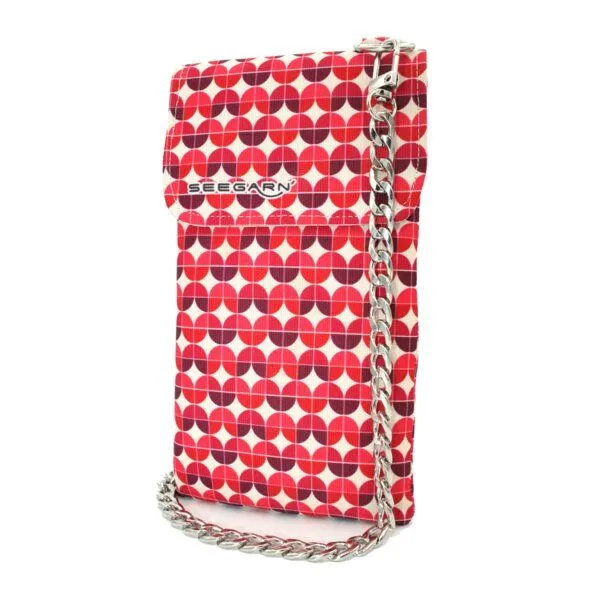 Seegarn Seegarn Handytasche / Umhängetasche (MB34), K1 - kette silber, – Produktbild 1 von 3