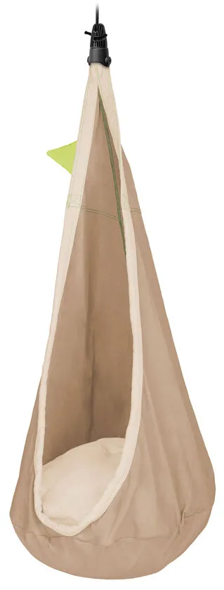 La Siesta LA SIESTA Kinder-Hängehöhle Joki 4-tlg. Ø 70 cm Textil Teddy, Beige, – Produktbild 2 von 5