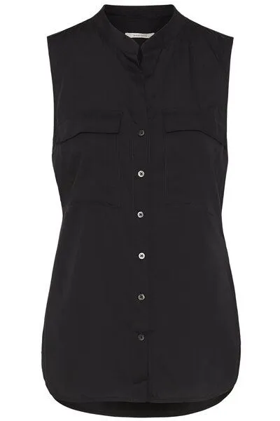 Wunderwerk Wunderwerk Damen Bluse aus Lyocell (TENCEL) "TENCEL utility blouse top", Schwarz (black 900), – Produktbild 1 von 3