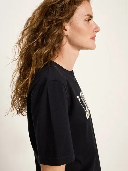 LANIUS LANIUS Statementshirt LOVE (GOTS), Black, – Produktbild 4 von 4