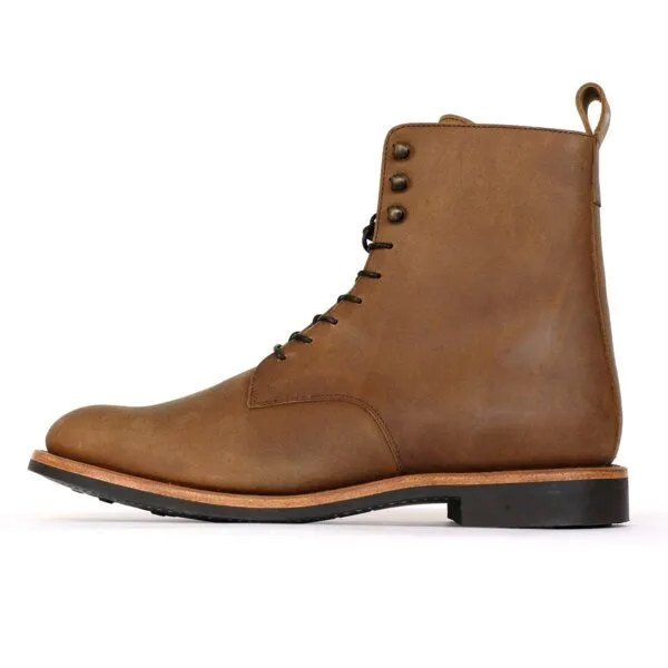 SORBAS SORBAS Welted No.7 rahmengenähte Stiefel aus Leder, Brown (braun), – Produktbild 2 von 8