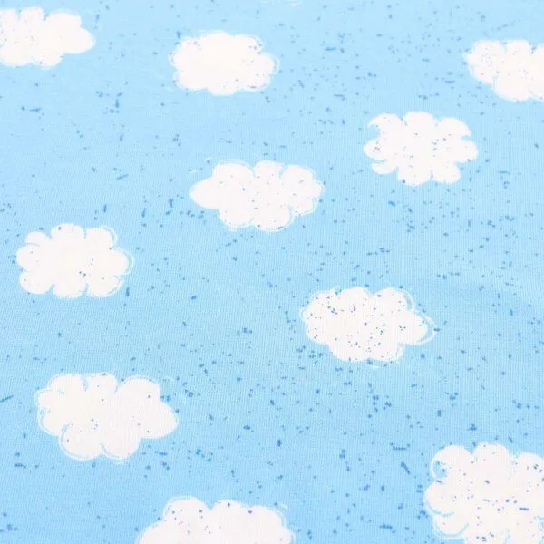 Fred's World by Green Cotton Fred's World by Green Cotton Kleid Wolken, Türkis, – Produktbild 2 von 2