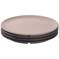 reMAIN reMAIN MAINplate – 4 St. Mehrweg Teller 23 cm – Bruchfest, Spülmaschinenfest & Mikrowellengeeignet – Made in Germany, Earth mix ( gem. naturfarben ), – Produktbild 1 von 1