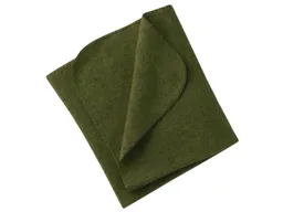 Engel natur Engel Natur Babydecke mit Muschelkante Bio-Merinowolle Fleece melange schilf Maße 80 x 100 cm – Produktbild 1 von 1