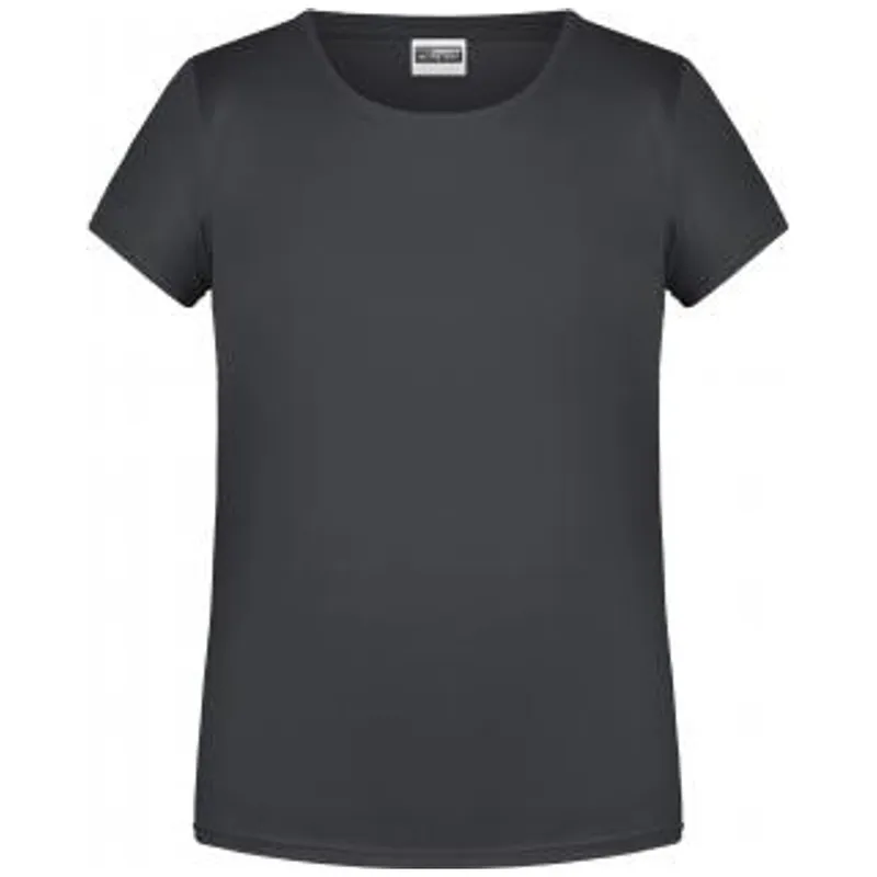 James & Nicholson James & Nicholson T-Shirt für Mädchen in klassischer Form 8007G Gr. 2XL-158/164 graphite – Produktbild 1 von 1