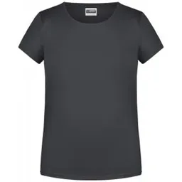 James & Nicholson James & Nicholson T-Shirt für Mädchen in klassischer Form 8007G Gr. 2XL-158/164 graphite – Produktbild 1 von 1