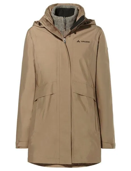 Vaude VAUDE 3in1-Jacken Women's Idris 3in1 Parka IV, Oat, – Produktbild 1 von 3