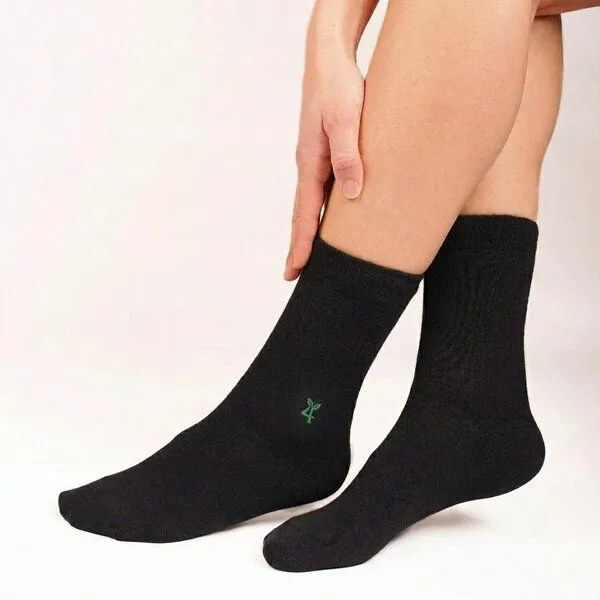Socks For Plants Socks For Plants Socken aus Bambus Viskose 4er Pack, Schwarz, – Produktbild 3 von 3
