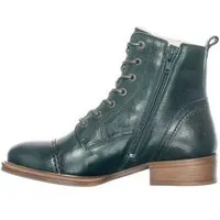 Ten Points Ten Points gefütterte Schnürstiefel, Pandora Boots, vegetabil gegerbtes Leder, Grün, – Produktbild 1 von 1