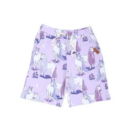 Walkiddy Kinder Shorts „Unicornland“ aus Bio-Baumwolle in Lila – GOTS-zertifiziert, Walkiddy – Produktbild 1 von 1
