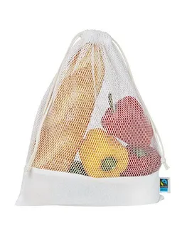 Printwear Printwear Obstbeutel Einkaufsnetz Gemüsebeutel Obstnetz Aufbewahrungsnetz – Produktbild 1 von 1