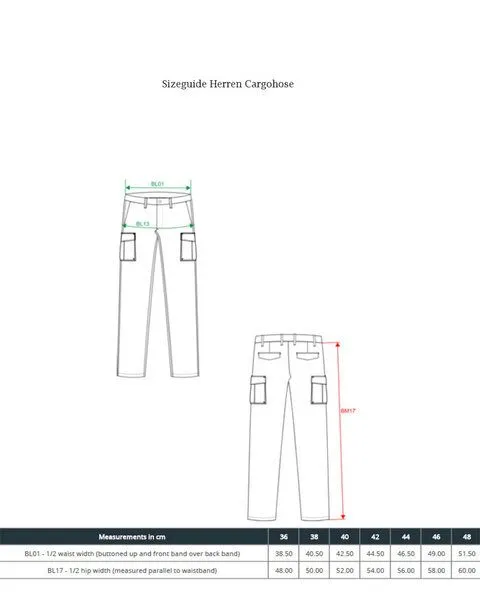 YTWOO YTWOO Herren Cargohose aus Bio-Baumwolle und Elasthan, Schwarz, – Produktbild 3 von 3