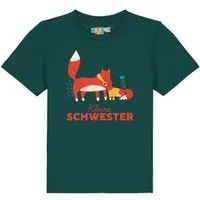 watabout kids watabout.kids T-Shirt Kinder Fuchs Kleine Schwester, Glazed green, – Produktbild 1 von 1