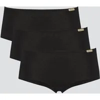 comazo|earth comazo|earth Fairtrade Panty, 3er Pack | GOTS zertifiziert, Schwarz, – Produktbild 2 von 5