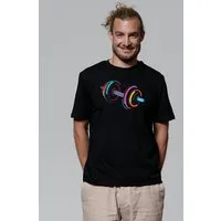 watapparel watapparel T-Shirt Unisex 80s Hantel – Produktbild 1 von 1