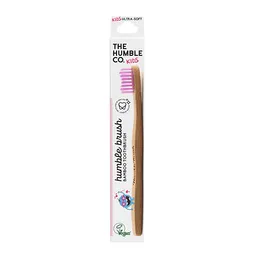 The Humble The Humble Co. Bambus-Zahnbürste für Kinder Ultra Soft - Lila – Produktbild 1 von 1