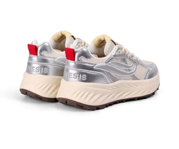 Genesis Footwear Genesis Footwear G-Eco`99 Bulky, Silver/creme, – Produktbild 3 von 4