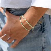 juni juni Sommerliches Armband "Laguna Love" mint türkis – Produktbild 1 von 1