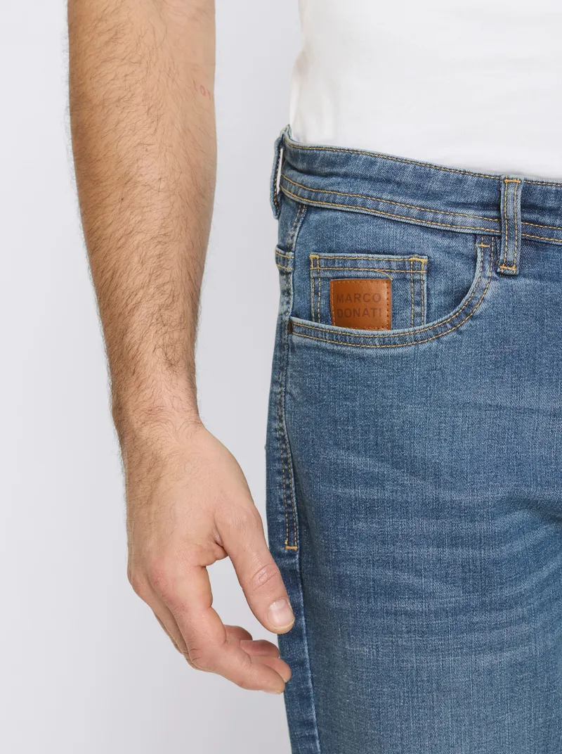 marco donati 5-Pocket-Jeans blue-stone-washed, Blue-stone-washed, – Produktbild 2 von 2