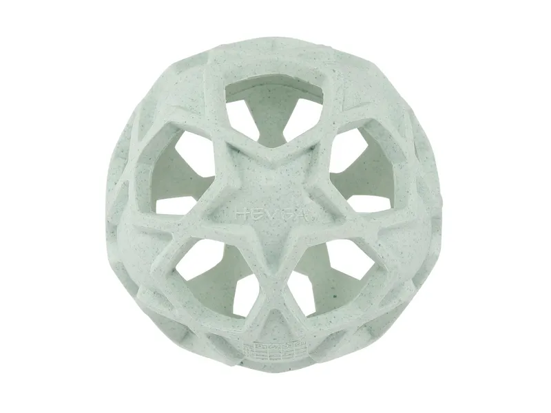 HEVEA HEVEA Star Baby Ball Greifling Naturkautschuk 12 cm Durchmesser, Grün, – Produktbild 1 von 2