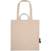 Neutral Neutral® Baumwolltasche Einkaufstasche Shopper Kurze und Lange Henkel, Sand, – Produktbild 1 von 1
