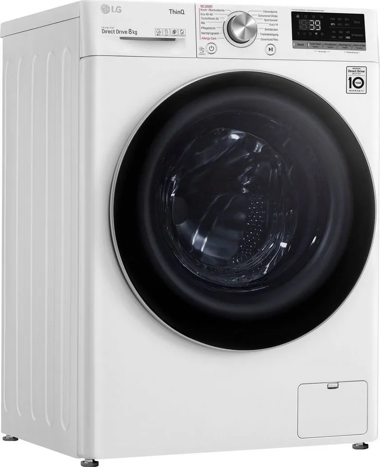 LG LG F4WV708P1E, Weiß, – Produktbild 3 von 6