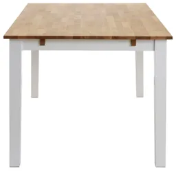 Home affaire Esstisch Samba Holztisch Landhaus Küche, aus massivem Buchenholz, 140 cm oder 180 cm, verlängerbar – Produktbild 1 von 1