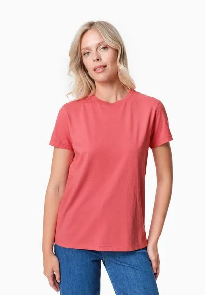 ORGANICATION ORGANICATION TENNUR | Basic T-Shirt aus Bio-Baumwolle, Radiant red, – Produktbild 1 von 3