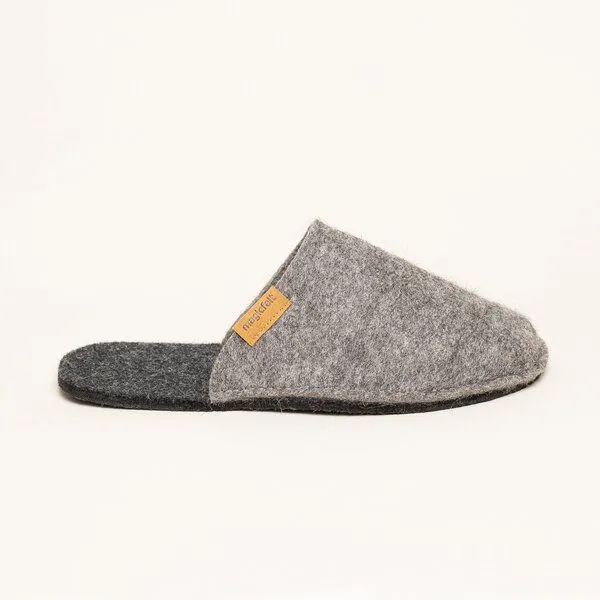 Magicfelt Magicfelt Filz-Pantoffel Magic Travel aus 100% recycelter Schurwolle für Damen & Herren, Tiroler steinschaf, – Produktbild 5 von 5