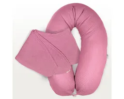 SEI Design Stillkissenbezüge Bezüg für Stillkissen Lagerungskissen Seitenschläferkissen 190x30 cm, 100% Baumwolle – Produktbild 1 von 1
