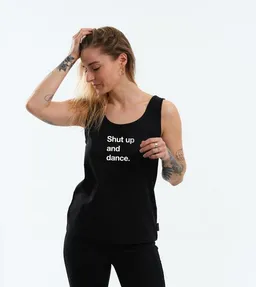 Gary Mash GARY MASH Top Rose Shut up and dance. aus Bio-Baumwolle – Produktbild 1 von 1