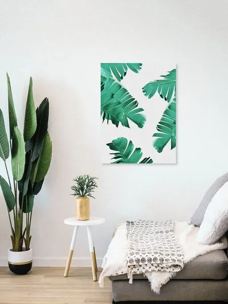 Photocircle Photocircle Poster / Leinwandbild - Tropical Leaves – Produktbild 4 von 4