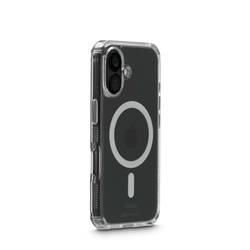 Hama Hama Handyhülle "Extreme Protect" für Apple iPhone 16, magnetisch, durchsichtig – Produktbild 3 von 4