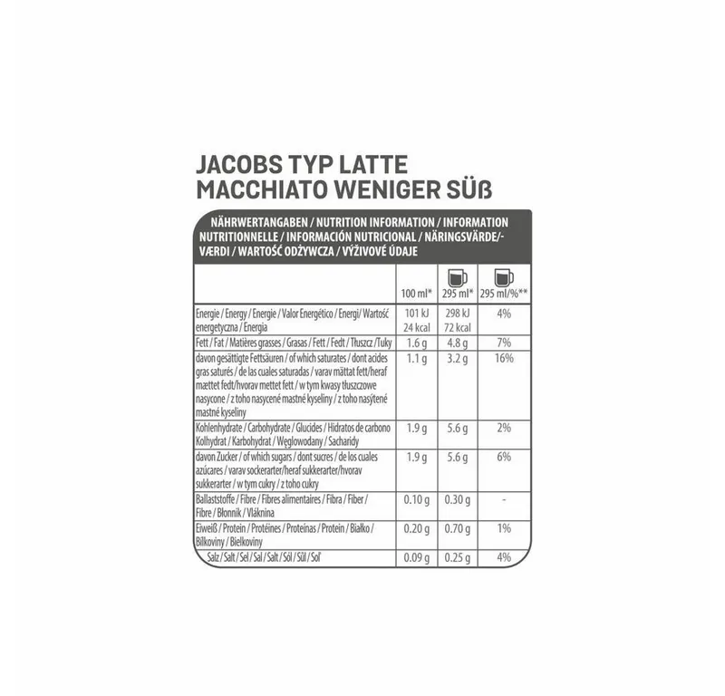 Tassimo Tassimo Kaffee Typ Latte Macchiato Weniger Süß, 8 Portionen – Produktbild 4 von 5