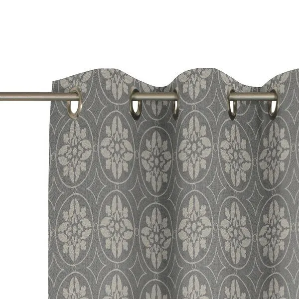 Nature by Adam Nature by Adam Vorhang aus 100% Bio-Baumwolle - Made in Germany - Romantic Puligny Light, Dunkelgrau, – Produktbild 1 von 7
