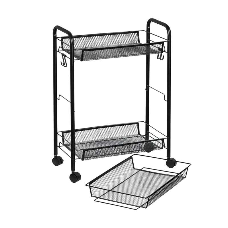 Kesper Küchenwagen, Schwarz, – Produktbild 2 von 5