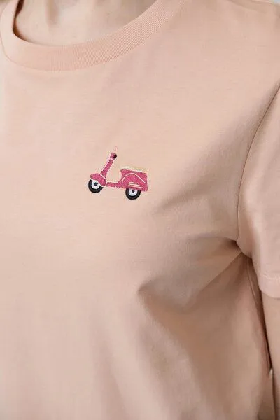 Bavarian Caps Bavarian Caps Damen T-Shirt aus Bio-Baumwolle "Roller", Pfirsich, – Produktbild 2 von 2