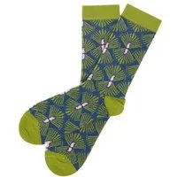 Tranquillo Sneakersocken Sedaa aus Bio-Baumwolle - black fan / 35–38 – Produktbild 1 von 2
