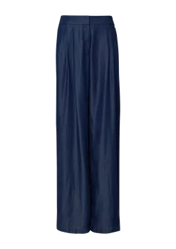s.Oliver Fließende Wide-Leg-Hose aus Lyocell – Produktbild 1 von 1