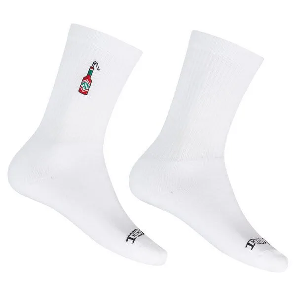 Iriedaily Iriedaily Hot Hot Sauce Socks, Weiß, – Produktbild 1 von 2