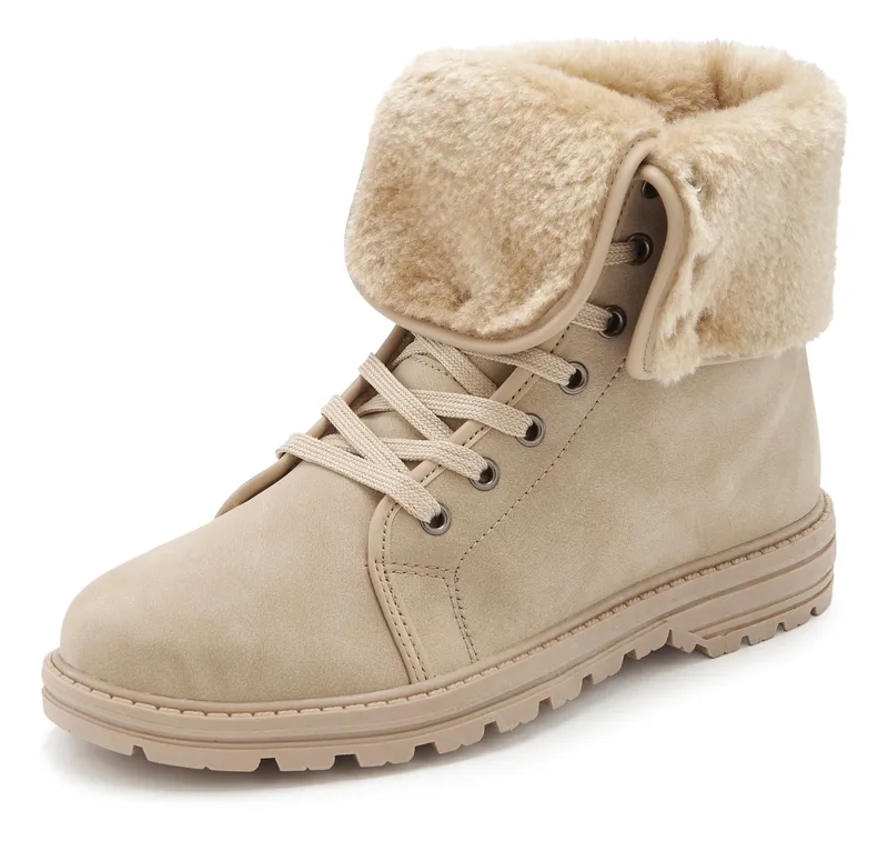 Lascana Lascana Stiefelette beige, Beige, – Produktbild 3 von 3