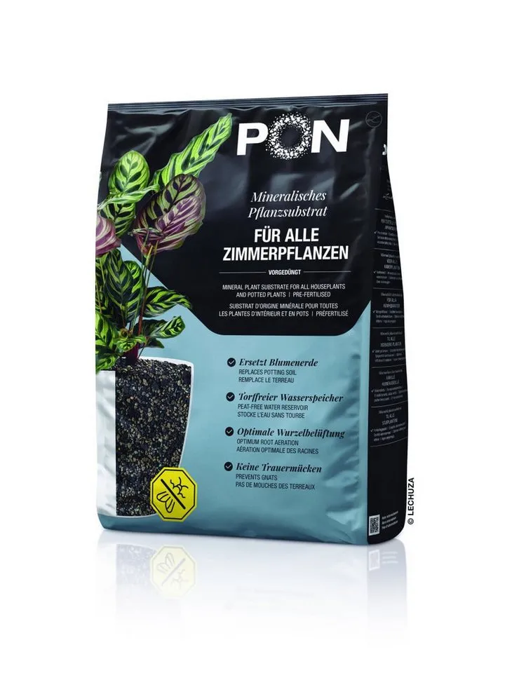 Lechuza® Lechuza® Pflanzgranulat Lechuza Blackstonepon Pflanzsubstrat für – Produktbild 1 von 1