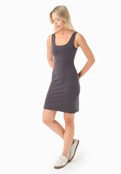 ORGANICATION ORGANICATION DARRIA | Kleid aus Bio-Baumwolle, Shadow, – Produktbild 1 von 4