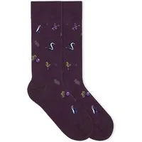 von Jungfeld VON JUNGFELD Bio-Socken 'Yard', pulm purple, Gr. 43/46 – Produktbild 1 von 1