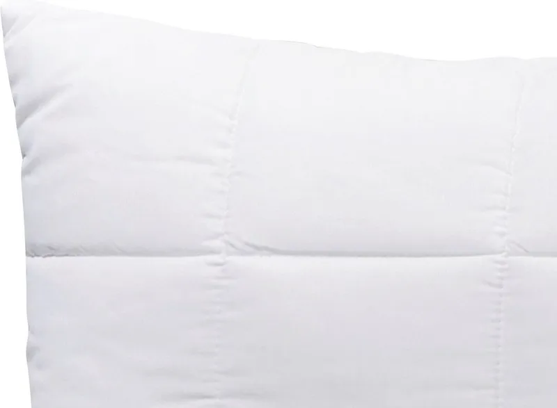 Schlafgut Schlafgut Kunstfaserkopfkissen Pure Kissen, Anschmiegsames Schlafgefühl dank leichter Super-Fill-Füllung, Weiß, – Produktbild 1 von 6